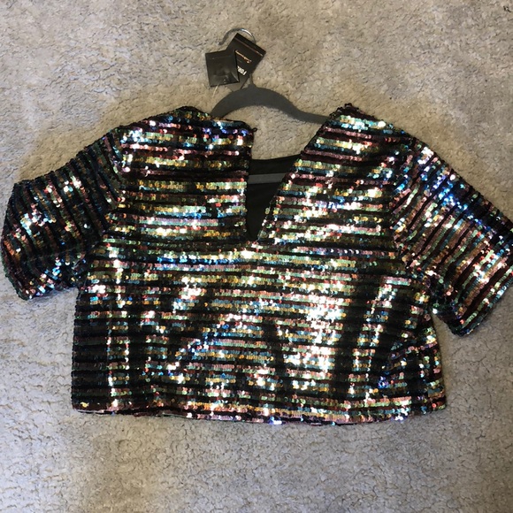 Sequin Forever 21 Top - Picture 4 of 5